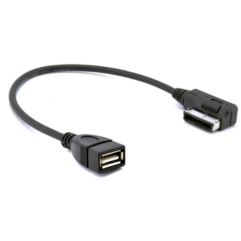 Médiá V AMI MDI USB, AUX Flash Adaptér Kábel Pre Auta VW AUDI A4 A6, Q5 Q7