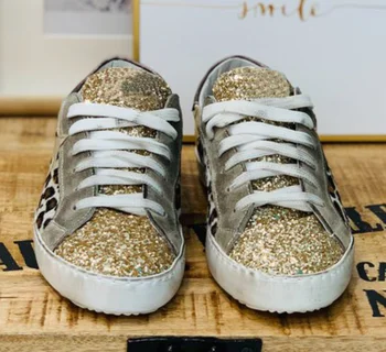 Módne Členkové Topánky Kliny Vintage Topánky Žena Polovice Podpätky Sandalias Leopard Mujer Sapato Feminino Hot Selleing E