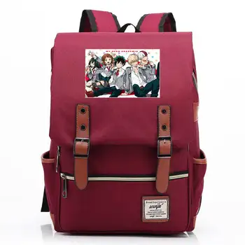 Môj Hrdina Akademickej Obce Preppy Školské Tašky Plátno Bookbag Anime Ženy Roztomilý Batoh Veľké Cestovné Bagpack Mužov Nylon Laptop Backpack