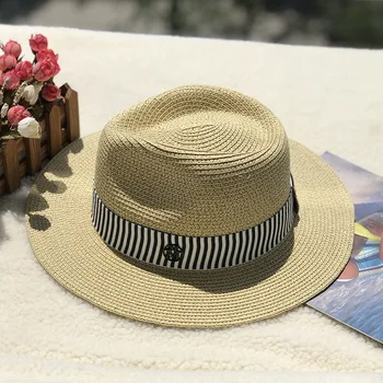 Na jar a v lete slamené klobúky pre ženy, Panamský klobúk, slnečné klobúk ,cestovné klobúk ,foto klobúk,mutiple farba Elegantný klobúk