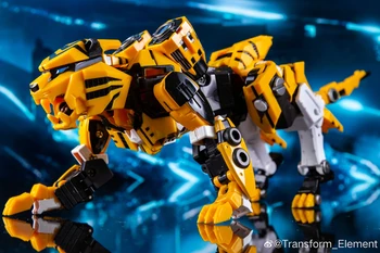 Na Sklade TE Transformácie Prvok TE MM01 MM-01 YS01 YS-01 Žltý Včelí tiger stripe Deformácie Robot Akcie Obrázok Hračky