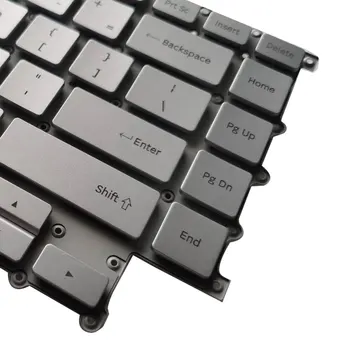 NOVÝ AMERICKÝ notebook klávesnica pre Samsung NP900X5N 900X5N podsvietenie NÁS klávesnice strieborná