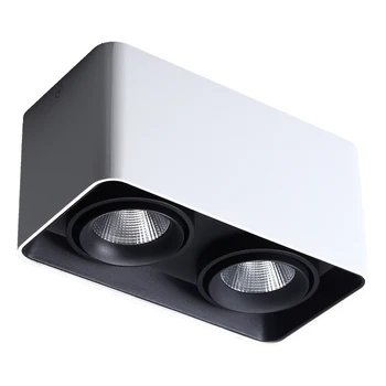 Námestie Stmievateľné LED Nástenné Downlight 10W 20W 24W KLASU Spot light Single/Double Head Stropné Svietidlo Povrchovú montáž Dole svetlo
