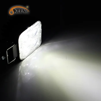 OKEEN 2ks 12V 12W LED Pracovné Svetlo Bar Pozornosti Povodňových Lampa Jazdy Hmla Terénneho Auta, LED Pracovné Svetlá Pre Offroad 4x4 4WD Auto Lampa