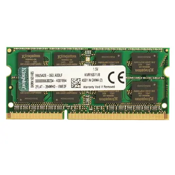 Originálne Kingston Pamäť Intel Herné Pamäte DDR3 RAM 4GB 8GB 1600Mhz Notebook pamäť RAM Pamäť Palice