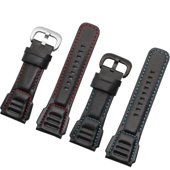 Originálne kožené watchband 28mm black mne to náramok nahradenie kožený náramok fit P3/07/S3/01 M1V2Q28 popruh