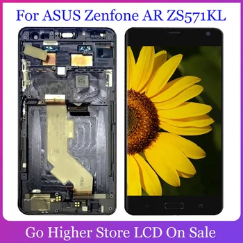 Pre ASUS Zenfone AR ZS571KL Lcd Displej Digitalizátorom. Dotykový Displej s montážou Rámu + Nástroje