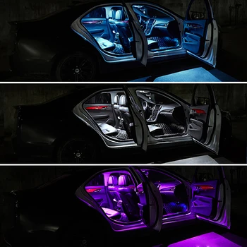 Pre BMW X5 E53 E70 F15 X5M F85 12v Auto LED Žiarovky Auta Interiéru Čítanie Žiarovky Zrkadlo na líčenie Dvere batožinového priestoru so súhlasom Svetlá Príslušenstvo
