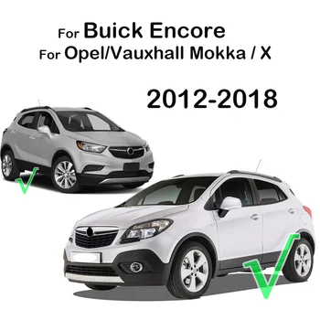Pre Buick Encore Opel Mokka X 2012 2013 - 2016 2017 2018 Chrome Volant Prepnúť Tlačidlo Panel Kryt Výbava Rám Auta Styling