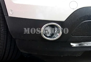 Pre Ford Explorer 2011-ABS Chrome Predné Hmlové Svetlo Kryt Trim 2 ks Auto Doplnky Interiéru Auta Dekor Auto Výbava