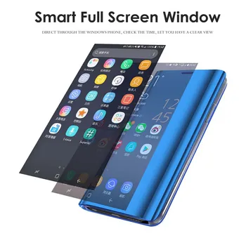 Pre Huawei P30 Pro, Smart Mirror Zobraziť Prípade 360 Plnú Ochranu Telefónu Kryt Na Huawei P30 Lite Prípade Coque Fundas