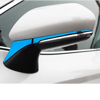 Pre Toyota Camry 2018 2019 8. XV70 Spätné Zrkadlo Dekoratívne Pásy Materiál z Nehrdzavejúcej Ocele Príslušenstvo