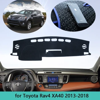 Pre Toyota Rav4 XA40 2013~2018 RAV 4 40 Auto Príslušenstvo Panel Pad Kryt Slnečník Dashmat Koberec Auto Anti-slip Koberec