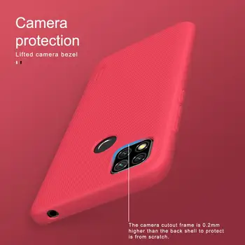 Pre Xiao Redmi 9C Prípade Redmi 9C Kryt NILLKIN Super Matné Štít pevného späť prípade redmi 9C Darček Držiaka Telefónu
