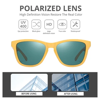 Pro Acme 2020 Nový Dizajn Značky Polarizované slnečné Okuliare Muži Ženy Muž Jazdy Retro Námestie Slnečné Okuliare sonnenbrille UV400 PD1354A