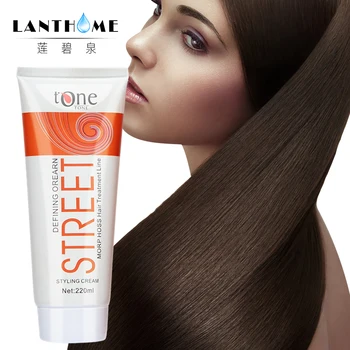 Prírodné Vlasy Relaxer Krém rýchle narovnanie vlasov keratin treatment salóny hair hydratačné lesklé vlasy poškodenie opraviť Vyhladzovania