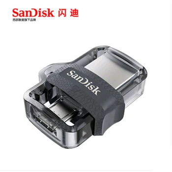 Pôvodné Sandisk SDDD3 Extrémne vysoká rýchlosť 150M/S kl ' úč 32GB OTG USB3.0 128 GB Dual OTG USB Flash Disk 64 GB Pero Disku 16 GB