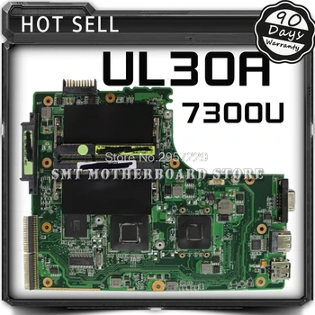 Pôvodný Pre Asus UL30A 7300U UL30 Notebook Doske Systémová Doska základná Doska Doske Karty Logic Dosky S-6