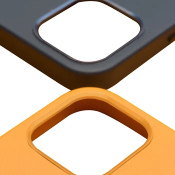 QIALINO pravej Kože Magnetické Telefón Prípade iPhone12 Pro Max Proti pádu Módne Luxusné Ultratenké Zadný Kryt pre iPhone12 mini