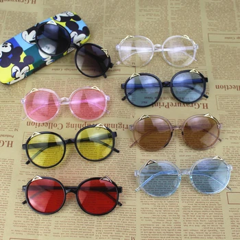 Retro Vintage Deti slnečné Okuliare UV400 Značky Designer2020 detské Slnečné Okuliare Luxusné Odtiene Baby Chlapci, Dievčatá Okuliare