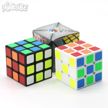 Shengshou Legenda 3x3 Magic Cube Rýchlosť Puzzle Čierna Biela Nálepka 56mm Súťaže Kocky, Hračky Pre Začiatočníkov, Deti cubo 3x3x3 Kocka