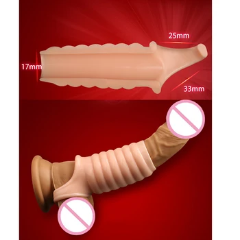 Silikónové Penis Puzdro Pre Rozšírenie Expander Penis Krúžok Erotické Hračky Mužskej Intímne Tovaru Sexuálne Hračky Pre Páry