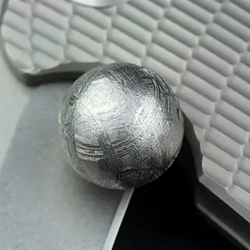 Skutočné Prírodné Gibeon Železný Meteorit Moldavite Voľné Kolo Korálky 925 Silver 7 mm 8 mm 9 mm Jeden Korálik AAAAA