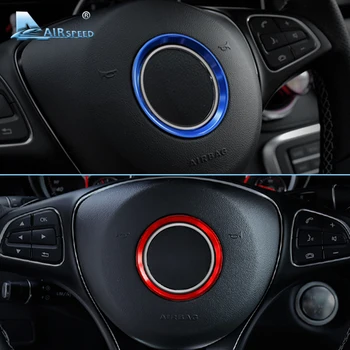Tachometri Auta Volant Logo Nálepky Kruh, Krúžok, Výbava pre Mercedes Benz W211 W204 W205 W203 W210 W212 CLA W124 Príslušenstvo