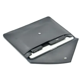 Taška na prenosný počítač Prípade Mikrovlákna Kožené Puzdro Pre MacBook Pro Retina & Vzduchu 12 13 15 16 Dual Vrecka Obálku štýl