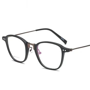 TR90 Okuliare, Rám Muži Ženy Vintage Námestie Okuliare Optické Krátkozrakosť Predpis Okuliare Rámy Retro Jasné Okuliare Oculos
