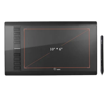 UGEE M708 Upgrady Grafický Tablet 8192 Úroveň Digitálnej Kresby Tablet Elektronické Umenie rysovaciu Dosku 10x6 palcový Aktívna Oblasť