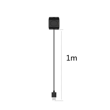 USB Nabíjací Držiak Pre Amazfit His S A1805 Magnetické Pevné Nabíjací Kábel Pre Amazfit A1916 100mm Dock Stanica Adaptér Accessorie