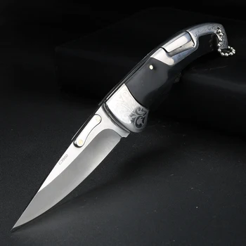 Vonkajšie skladací nôž vreckový nôž denne prenosné camping ručné nože pre mužov s klip