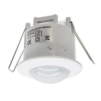 Vysoká kvalita 110V/AC 220V/AC 360 stupeň stropný PIR snímač pohybu spínač, LED svetlo lampy prepínač