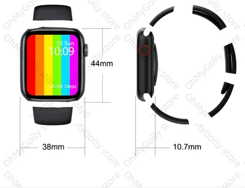 W46 smart hodinky Hodinky 6 Hodinky iwo Série 6 smartwatch EKG Tepovej frekvencie, Teploty PK amazfit gts IWO 12 13 W26 x6 x7-t500 G65L