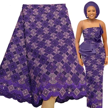 Way Najnovšie Orange Bavlna Swiss Voile Čipky Textílie 2020 Vysokej Kvality Nigérijský Ženy Strán, Mäkká Košeľa Afriky Čipky Textílie