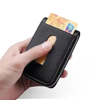 William Polo nové zips, kožené peňaženky karty taška pánskej módy čisto kožené multi polohy Kreditnej Karty, Peňaženku multi color Peňaženky