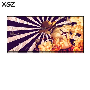 XGZ Cartoon Veľká Podložka pod Myš Švy Jeden Kus Ace Piráti Priateľstvo Vzor Notebook PC Stôl Mat Gumy Univerzálny Non-slip