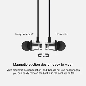 XT11 Magnetické Bezdrôtové bluetooth Slúchadlá Neckband šport hudobné Slúchadlá Slúchadlá s Mikrofónom Pre iPhone Samsung Xiao