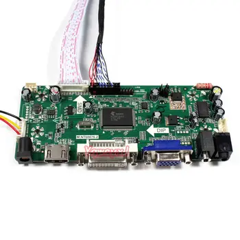Yqwsyxl riadiacej Dosky Monitora Držiak pre B121EW05 V0 V. 0 HDMI + DVI + VGA LCD LED displej Regulátora Rada Ovládač