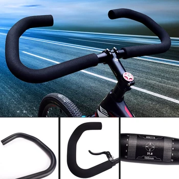Zliatina hliníka na Bicykli Horn Riadidlá BMX zvyšok ohnutý panel MTB Horských bicyklov, Požičovňa Stúpačky Riadidlá cestné bicykle krížniky mount