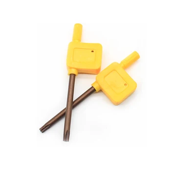 žltá vlajka kľúča T20 Nástroje Držiak na Príslušenstvo štandardné Torx pre CNC držiaka nástroja Torx skrutky kľúča
